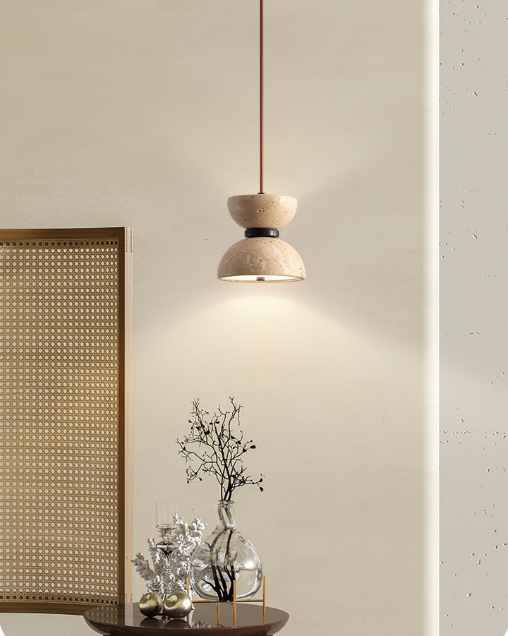 Vireo Travertine Pendant Light - Vakkerlight