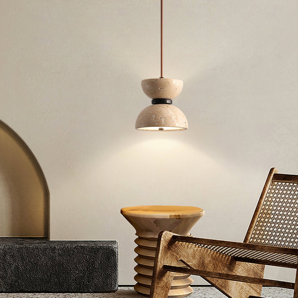 Vireo Travertine Pendant Light - Vakkerlight