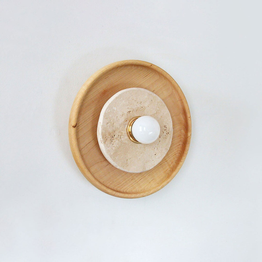 Rapolano Travertine Wall Sconce - Vakkerlight