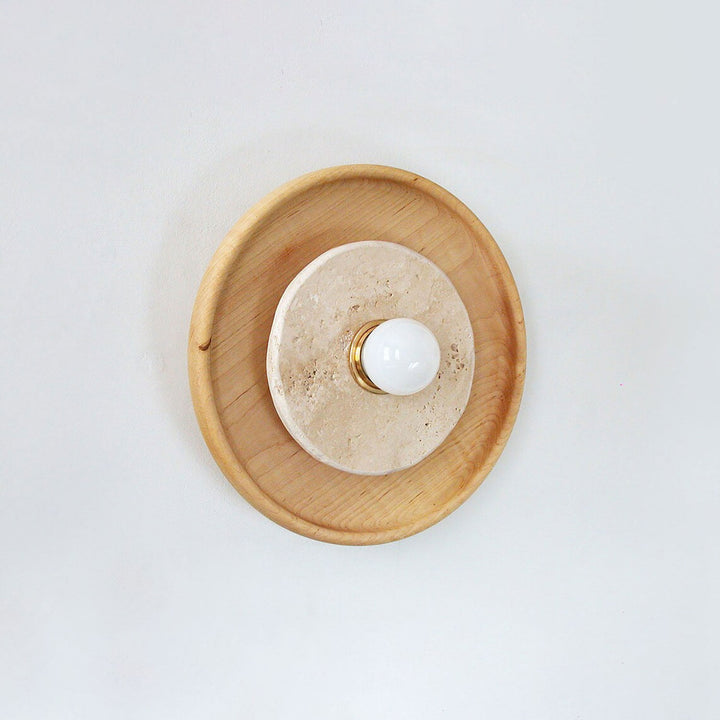 Rapolano Travertine Wall Sconce - Vakkerlight