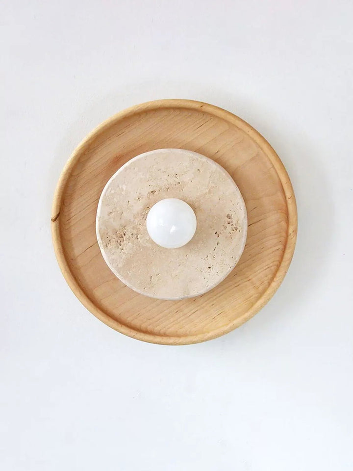 Rapolano Travertine Wall Sconce - Vakkerlight