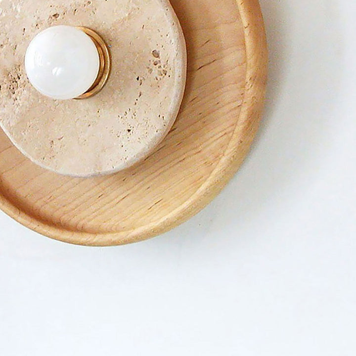 Rapolano Travertine Wall Sconce - Vakkerlight
