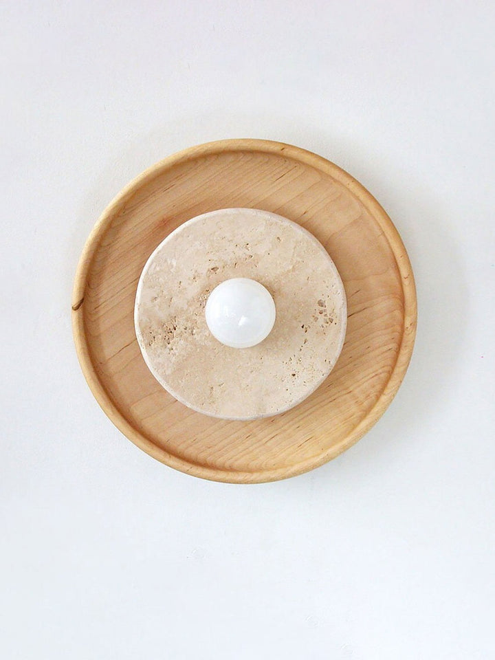 Rapolano Travertine Wall Sconce - Vakkerlight