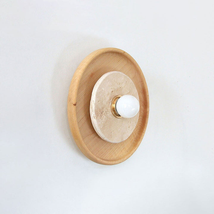 Rapolano Travertine Wall Sconce - Vakkerlight