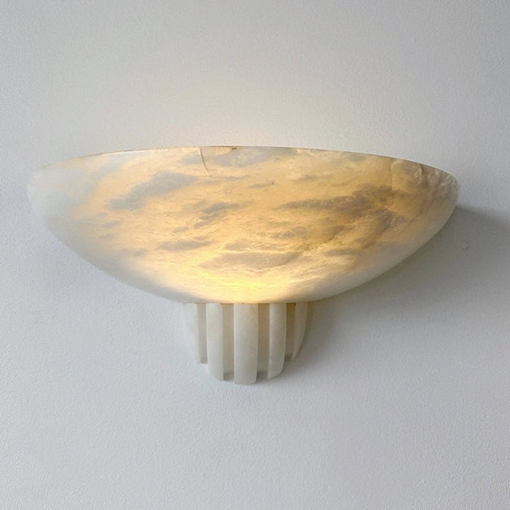 Rare Alabaster Wall Sconce - Vakkerlight