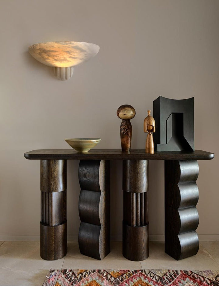 Rare Alabaster Wall Sconce - Vakkerlight