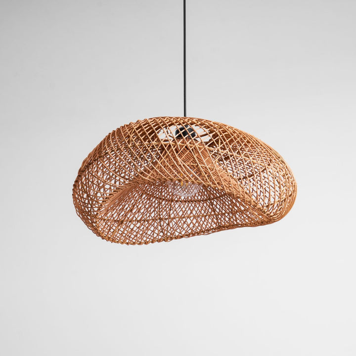 Rattan Wave Pendant Light - Vakkerlight