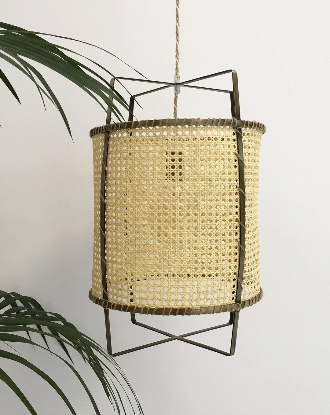 Rattan Cane Pendant Light - Vakkerlight