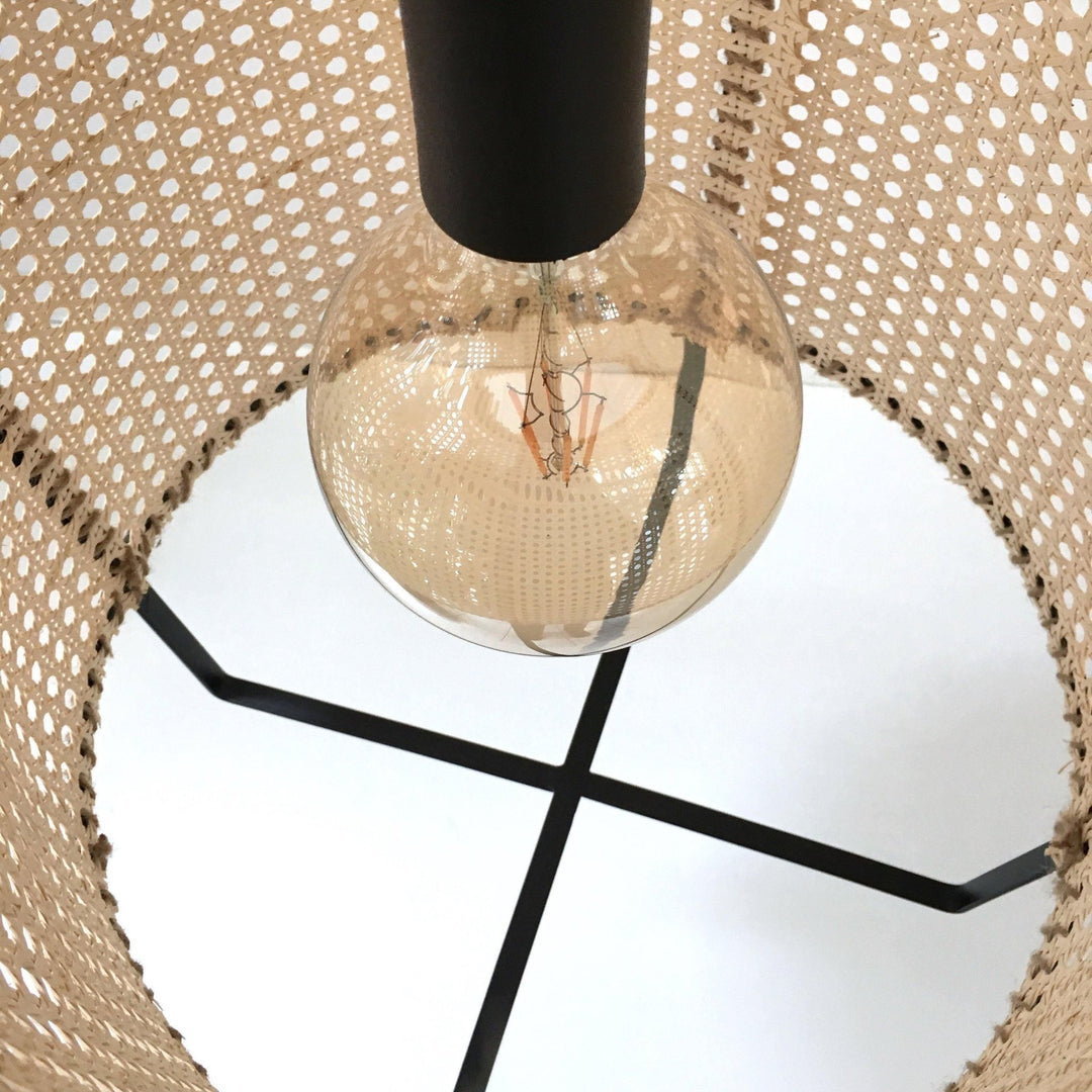 Rattan Cane Pendant Light - Vakkerlight