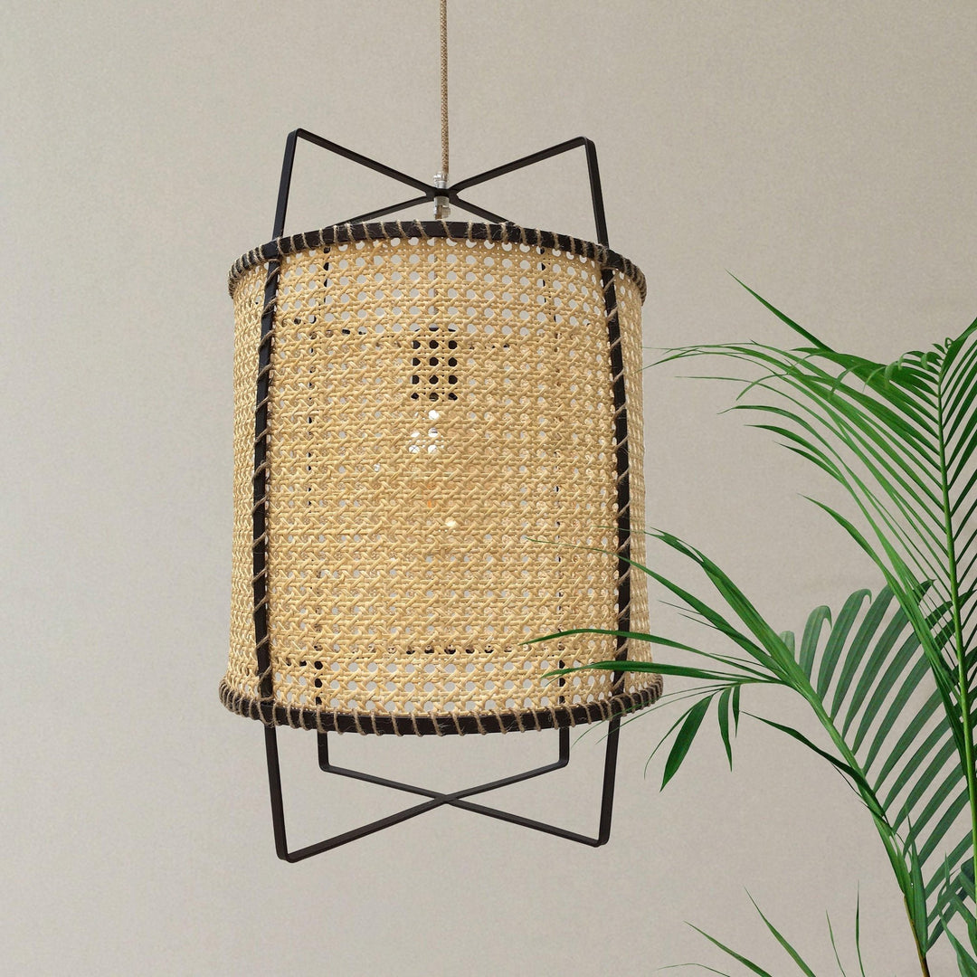 Rattan Cane Pendant Light - Vakkerlight