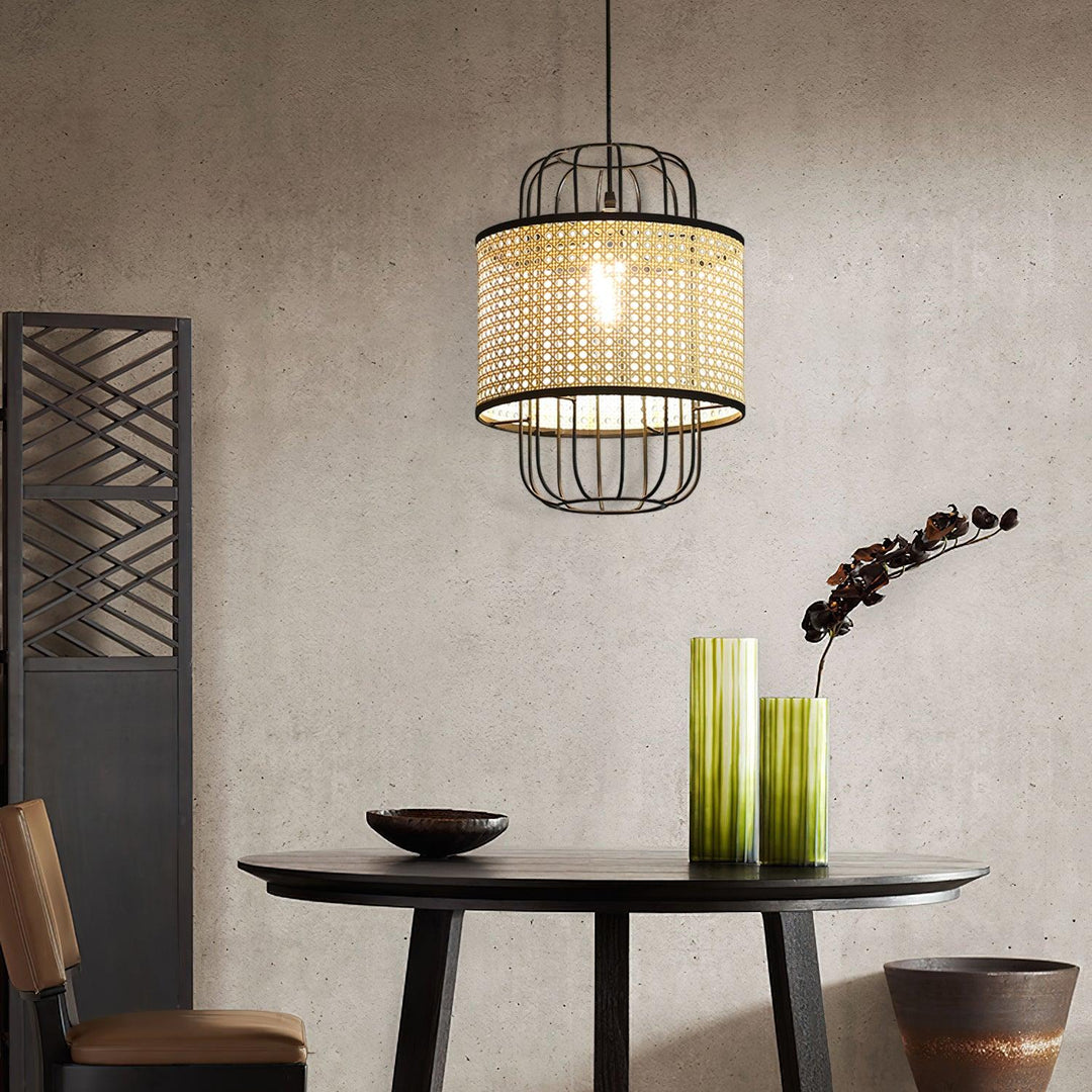 Rattan Aru Pendant Lamp - Vakkerlight