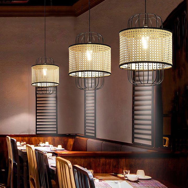 Rattan Aru Pendant Lamp - Vakkerlight