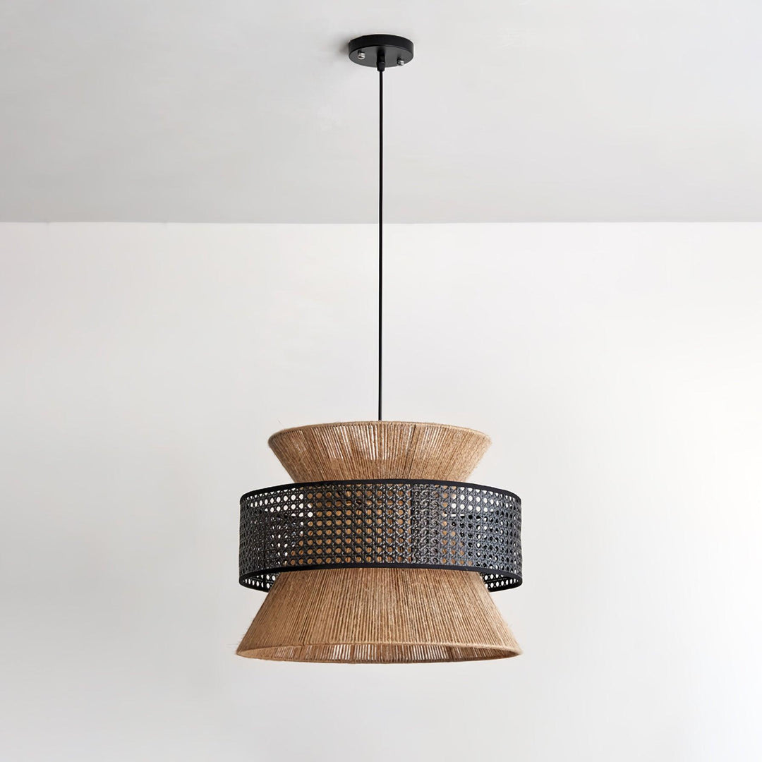 Rattan Bamboo Pendant Lamp - Vakkerlight