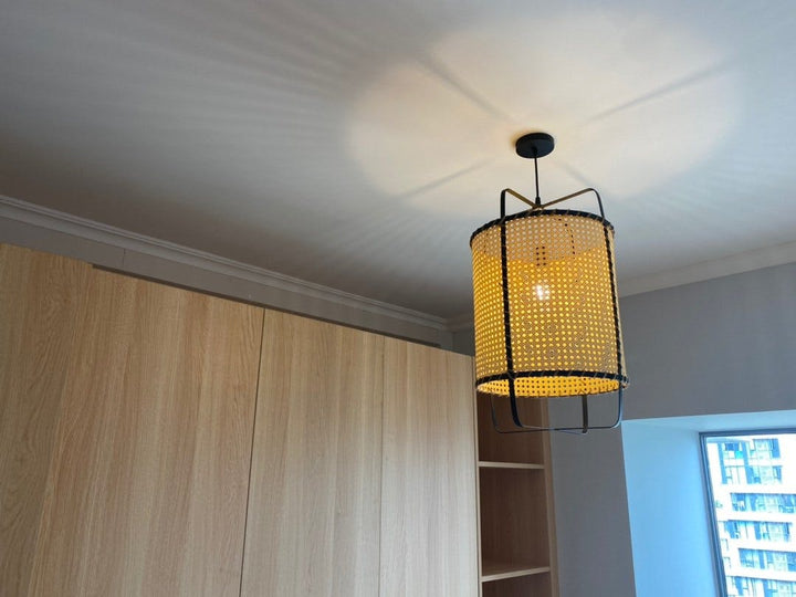 Rattan Cane Pendant Light - Vakkerlight