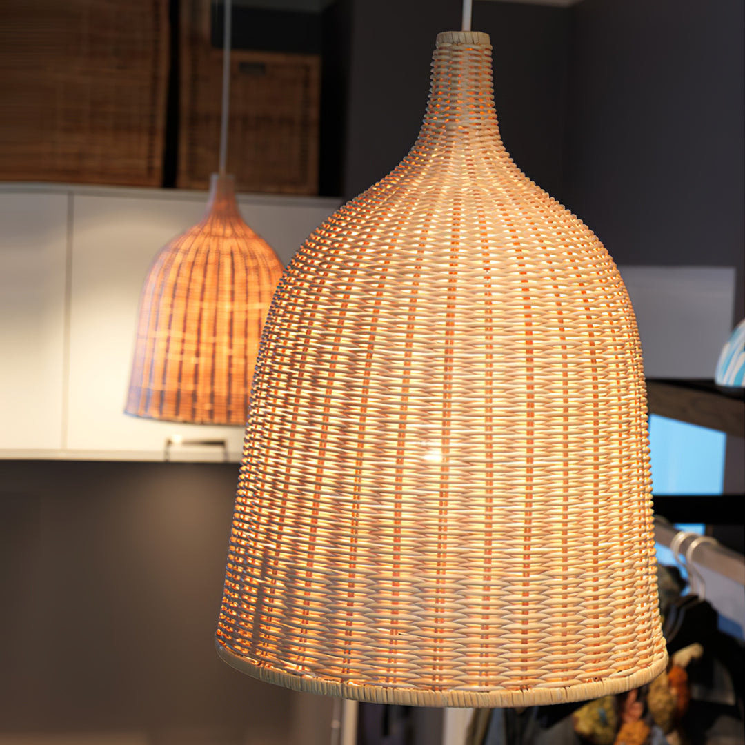 Rattan Pandent Light - Vakkerlight