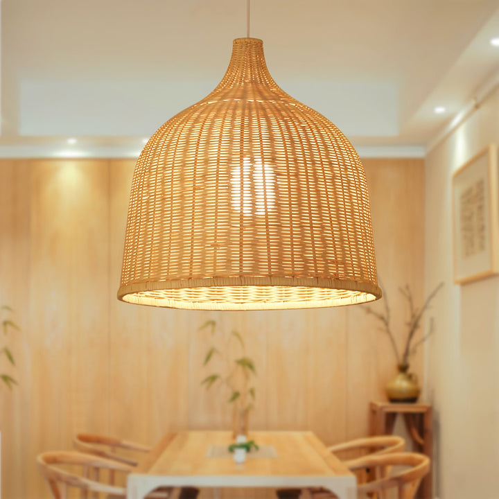 Rattan Pandent Light - Vakkerlight