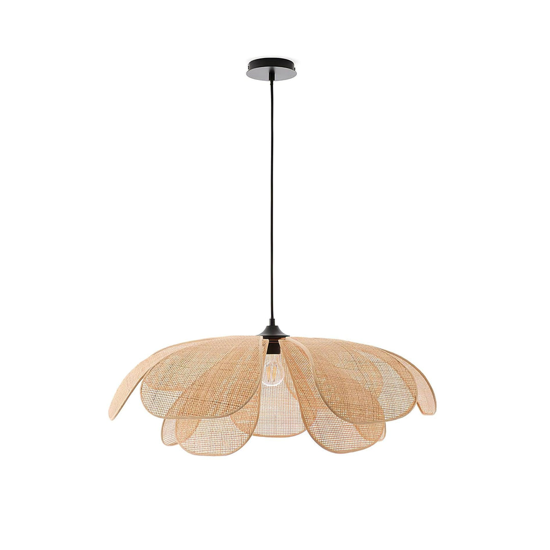 Rattan Petal Pendant Lamp - Vakkerlight