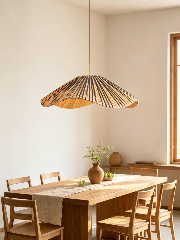 Ravelle Woven Raffia Pendant Light