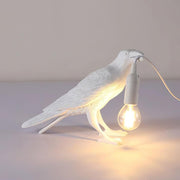 Raven Resin Table Lamp