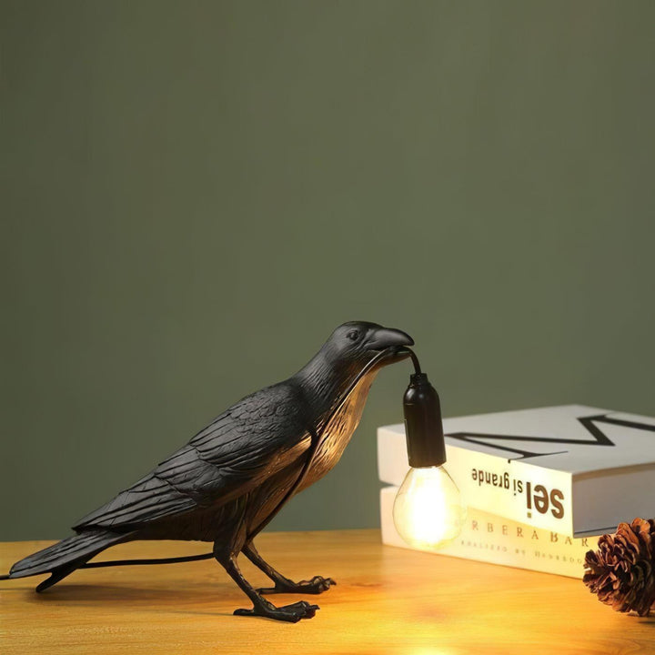 Raven Resin Table Lamp - Vakkerlight