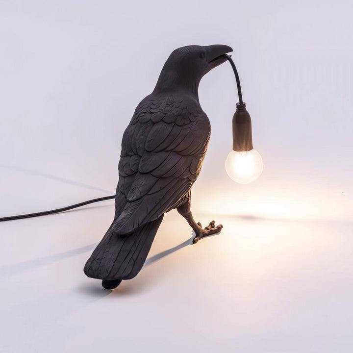 Raven Resin Table Lamp - Vakkerlight