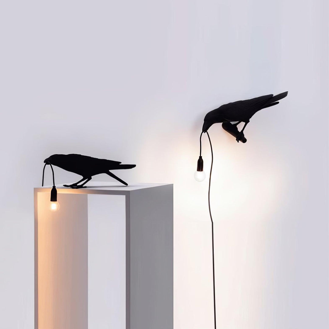 Raven Resin Table Lamp - Vakkerlight