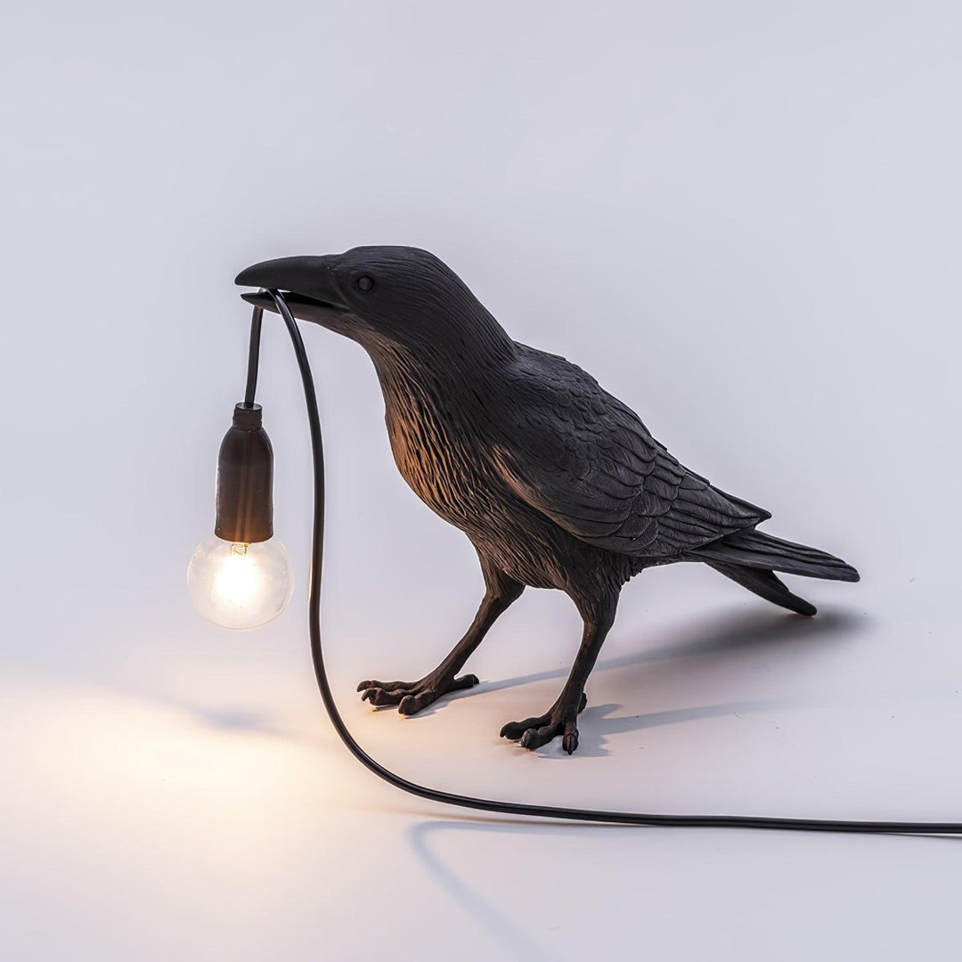 Raven Resin Table Lamp - Vakkerlight