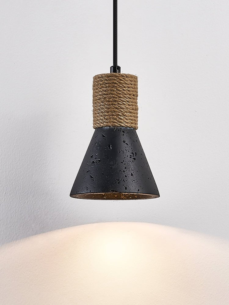 Ravena Rope Cone Pendant Lamp - Vakkerlight