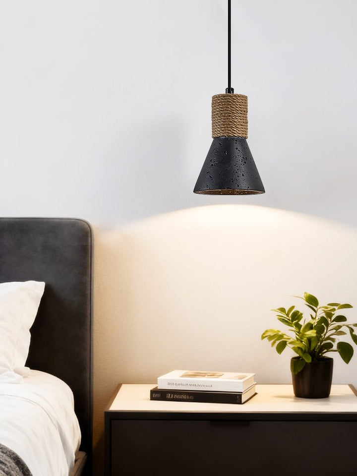 Ravena Rope Cone Pendant Lamp - Vakkerlight