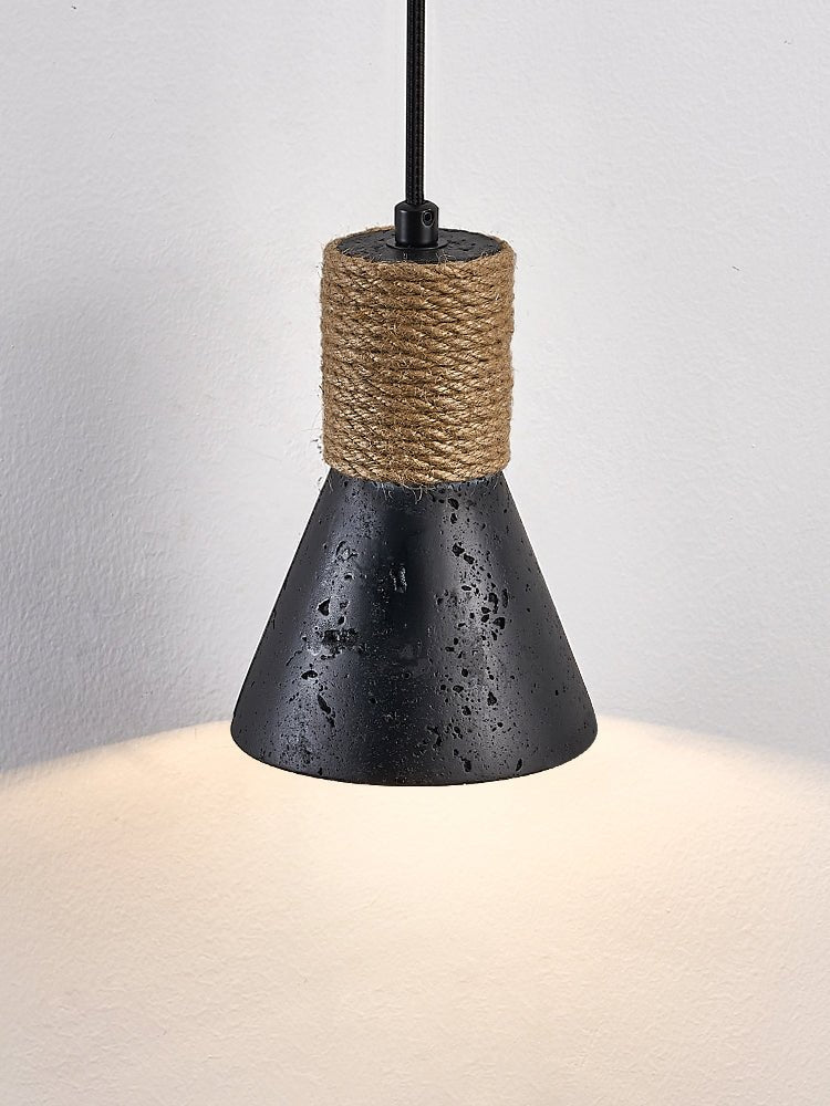 Ravena Rope Cone Pendant Lamp - Vakkerlight