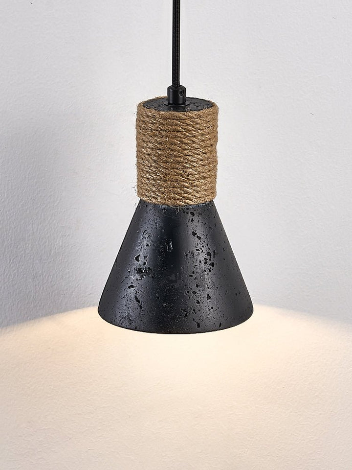 Ravena Rope Cone Pendant Lamp - Vakkerlight