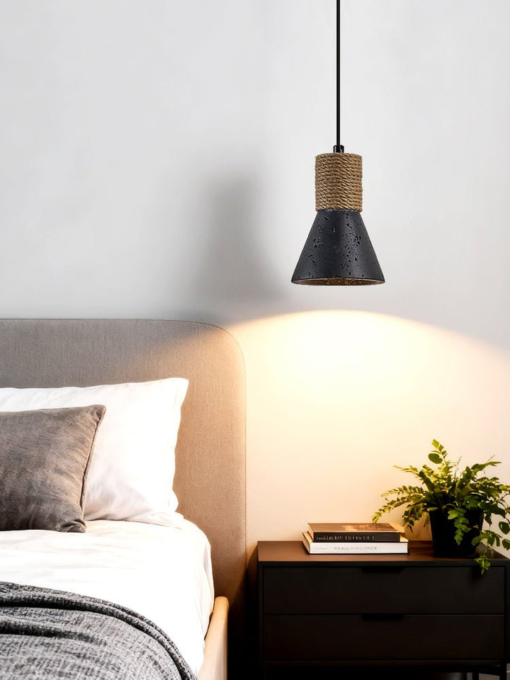 Ravena Rope Cone Pendant Lamp - Vakkerlight