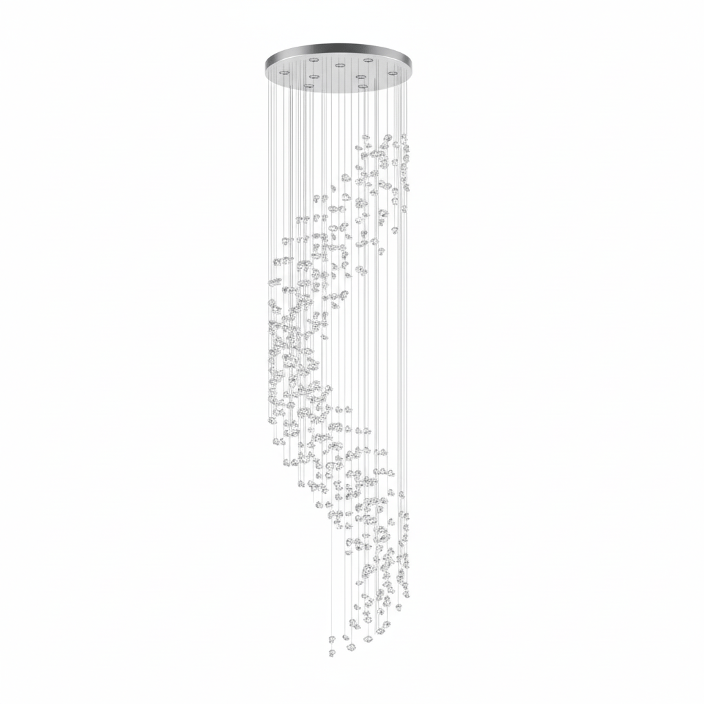 Raw Crystal Customize Chandelier - Vakkerlight