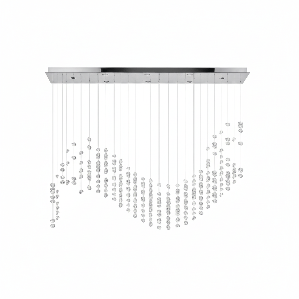 Raw Crystal Customize Chandelier - Vakkerlight