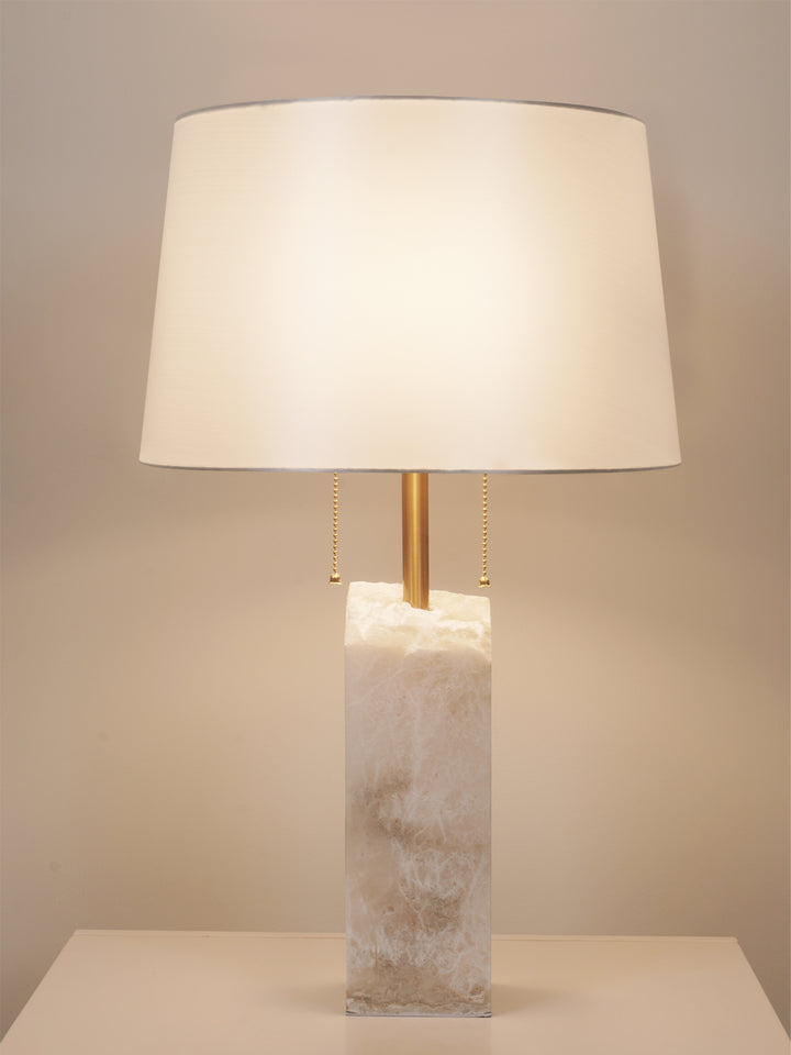 Raw Alabaster Table Lamp - Vakkerlight