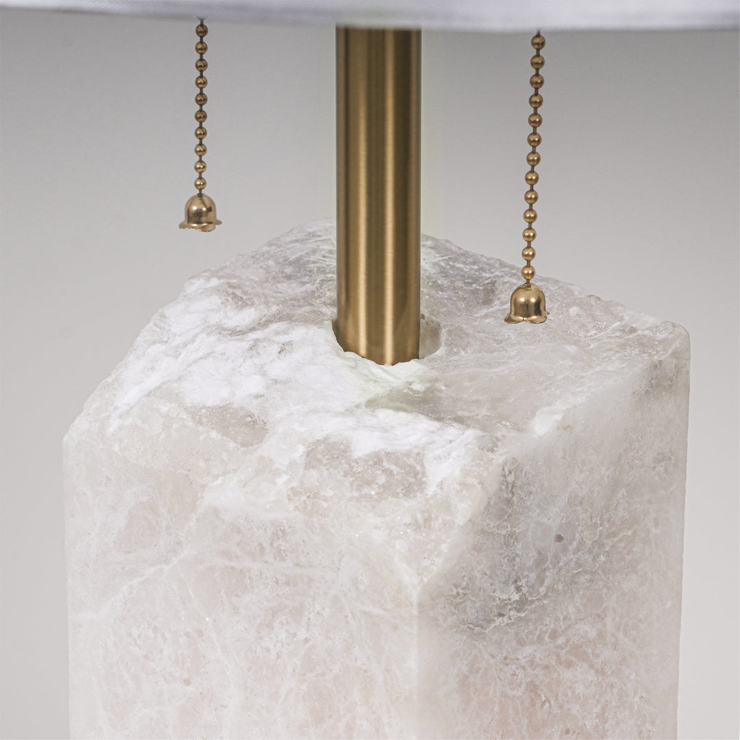 Raw Alabaster Table Lamp - Vakkerlight