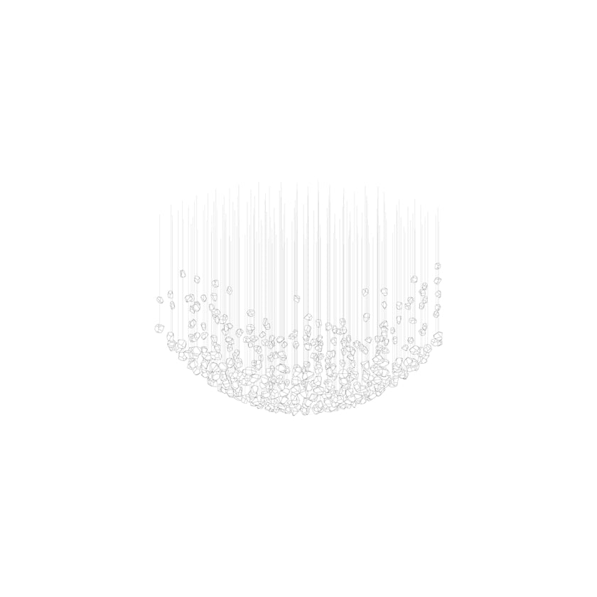 Raw Crystal Customize Chandelier - Vakkerlight