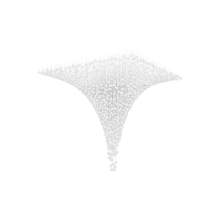 Raw Crystal Customize Chandelier - Vakkerlight