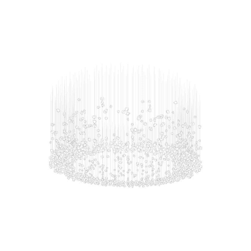 Raw Crystal Customize Chandelier - Vakkerlight