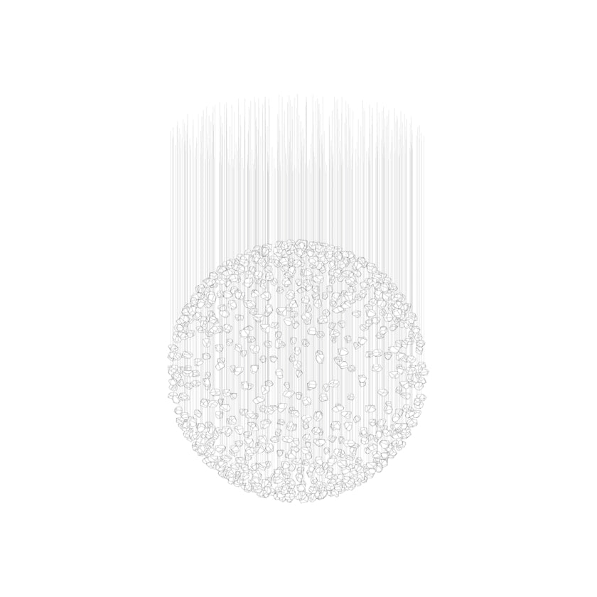 Raw Crystal Customize Chandelier - Vakkerlight