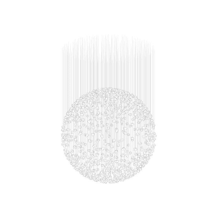 Raw Crystal Customize Chandelier - Vakkerlight