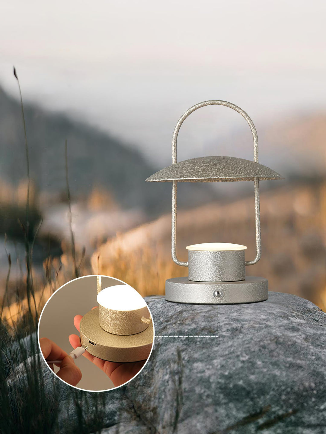 Ray Portable Built-in Battery Table Lamp - Vakkerlight