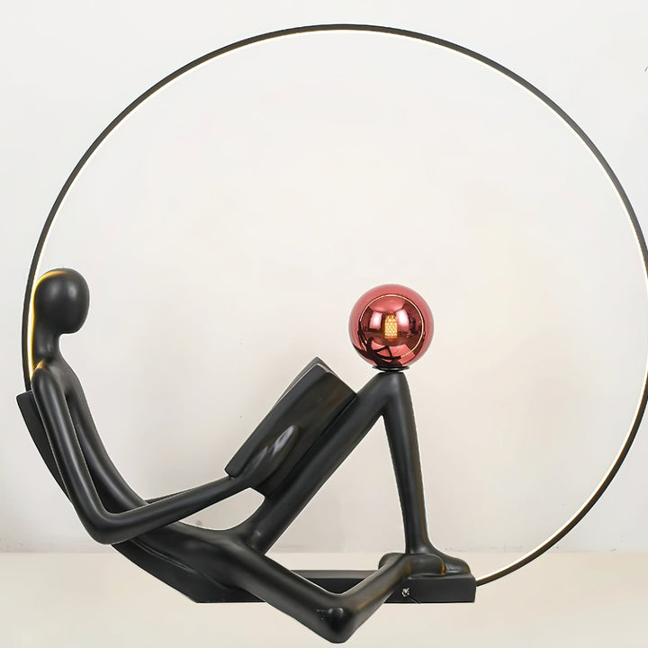 Reader Sculpture Floor Lamp - Vakkerlight