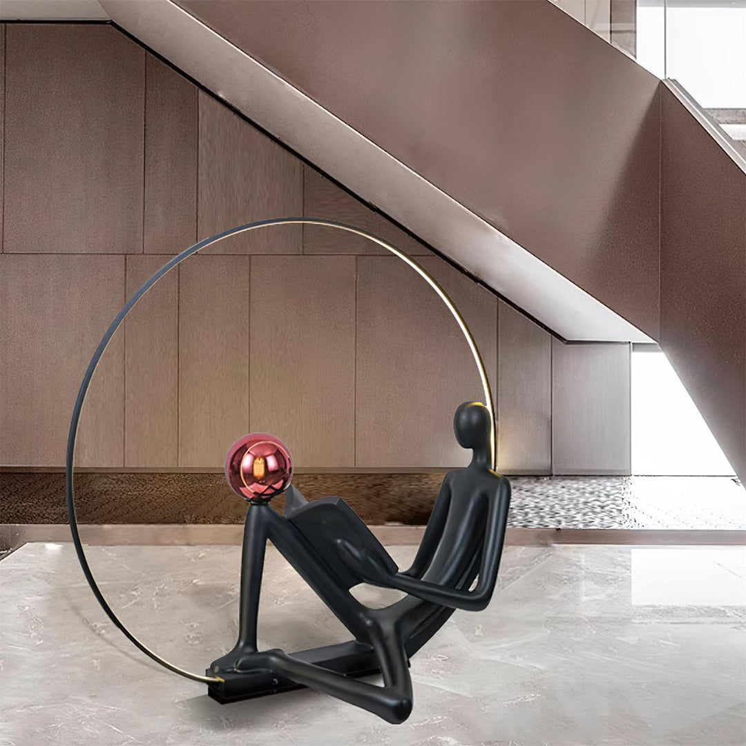 Reader Sculpture Floor Lamp - Vakkerlight