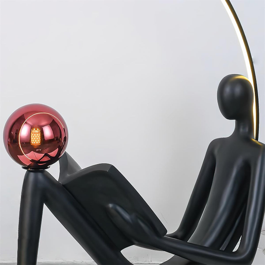 Reader Sculpture Floor Lamp - Vakkerlight