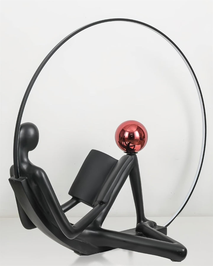 Reader Sculpture Floor Lamp - Vakkerlight