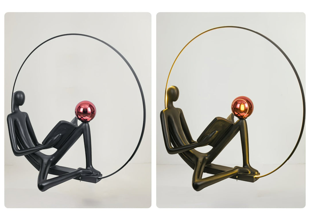 Reader Sculpture Floor Lamp - Vakkerlight