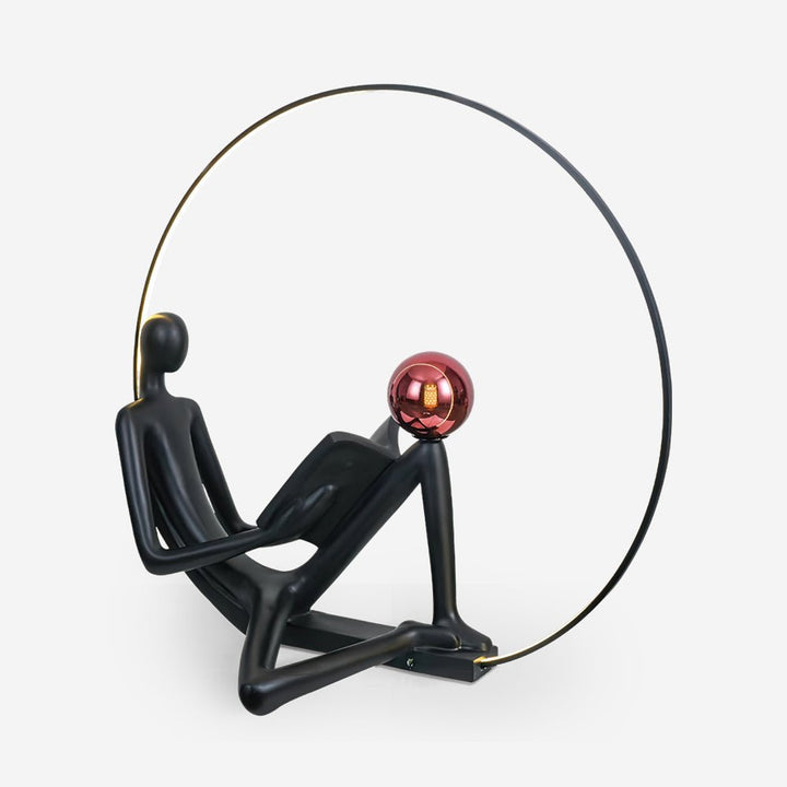 Reader Sculpture Floor Lamp - Vakkerlight