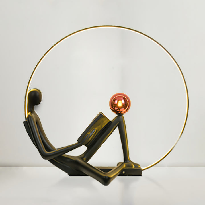 Reader Sculpture Floor Lamp - Vakkerlight