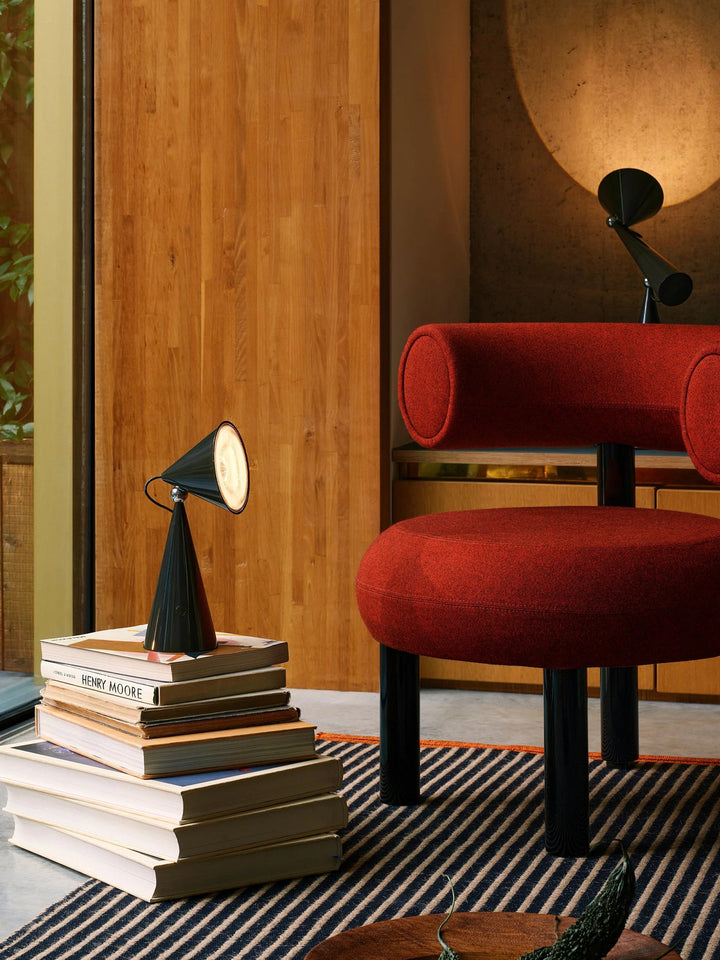 Rechargeable Cone Table Lamp